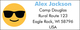 Sunglasses Emoji Return Address Labels Image 2 of 2
